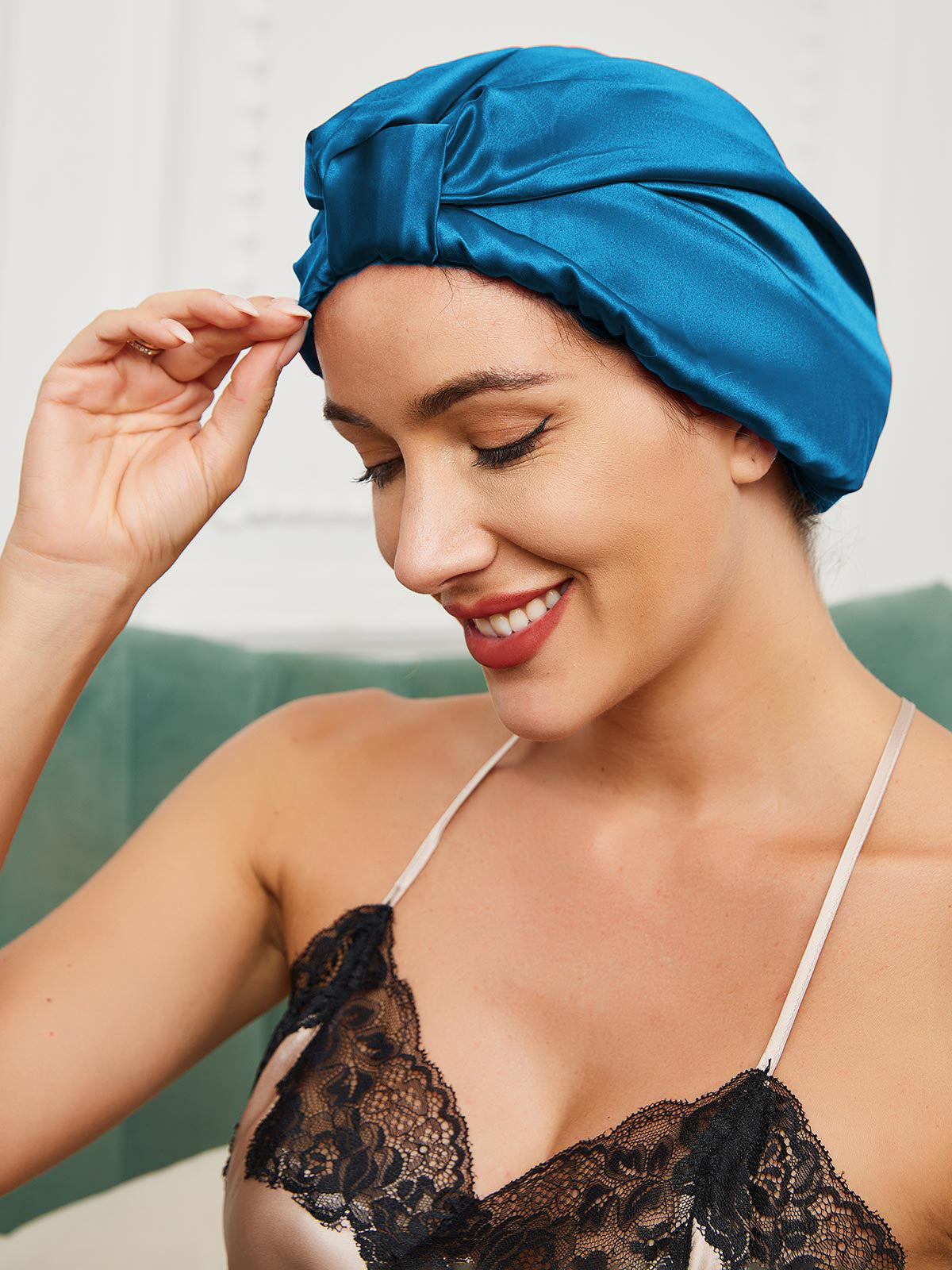 VelvetDream - Jedwabowy Turban na Sen