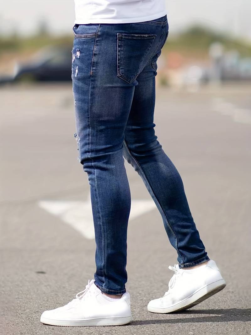 WALOX | Męskie Slim Fit Jeansy