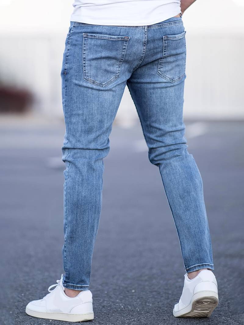 RIVER JEANS | Męskie Slim Fit Jeansy
