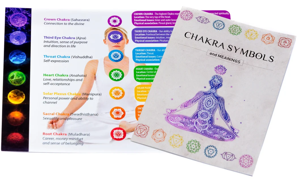 Bransoletka Chakra z Naturalnymi Kryształami