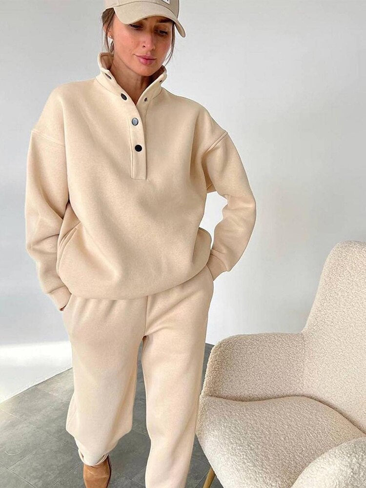 Komfortowy Fleece Dres