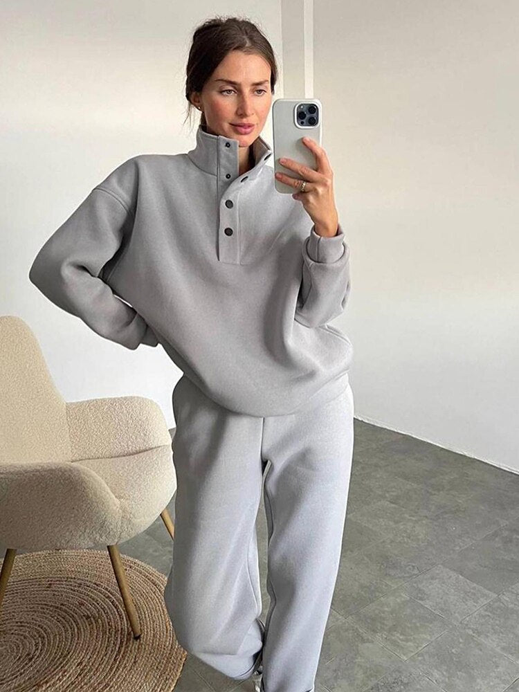 Komfortowy Fleece Dres