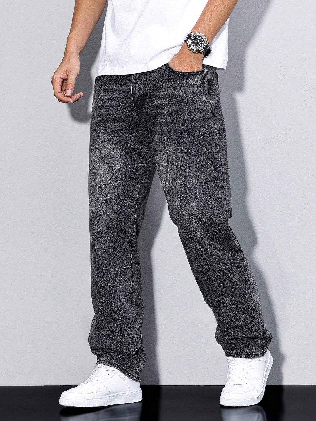 MAVINO | Męskie Oversized Dżinsy