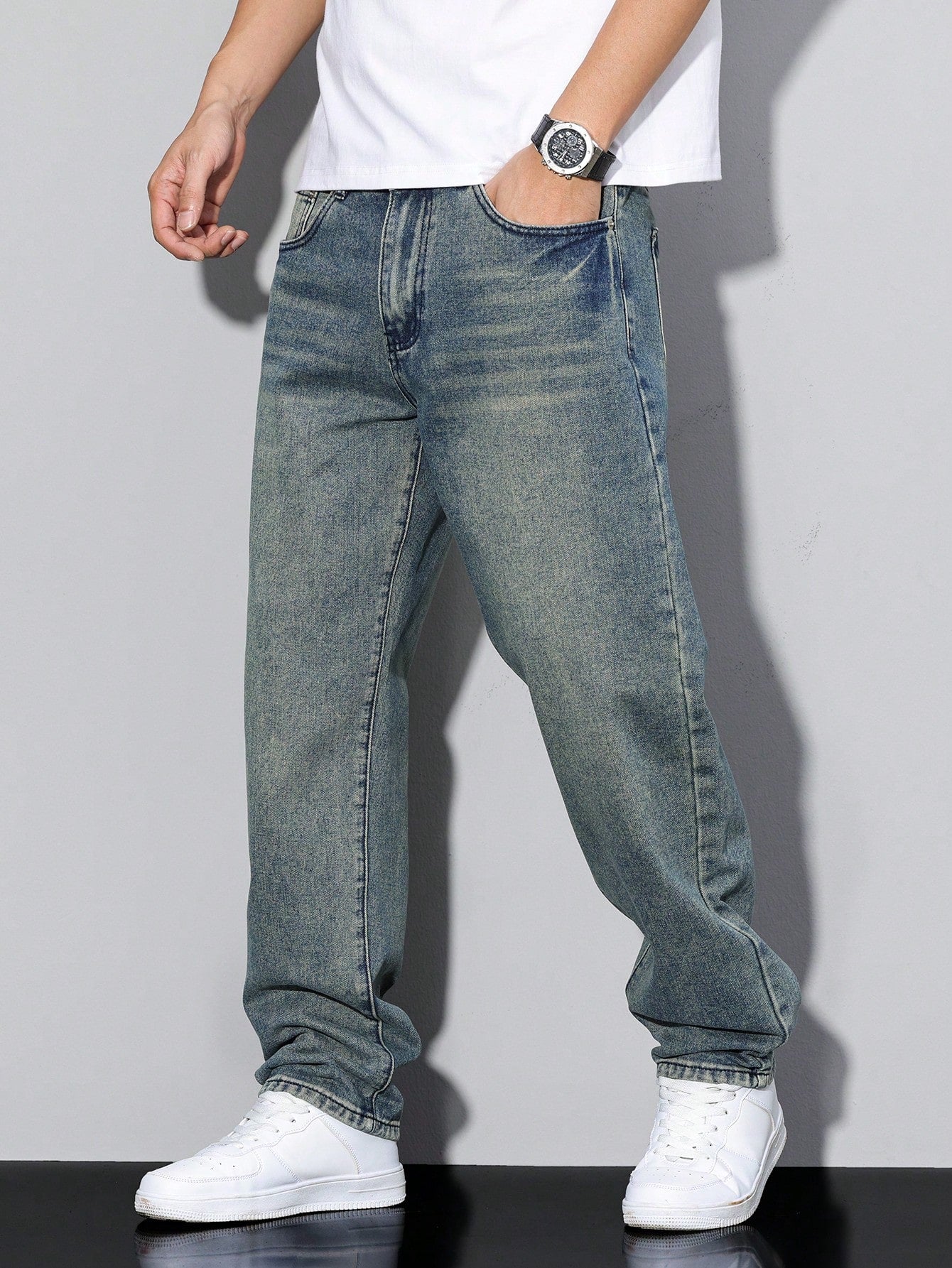 MAVINO | Męskie Oversized Dżinsy
