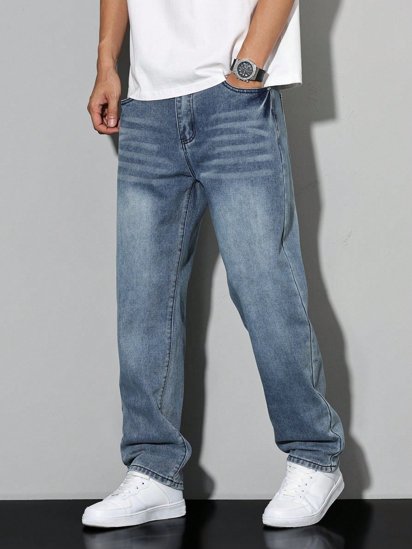 MAVINO | Męskie Oversized Dżinsy