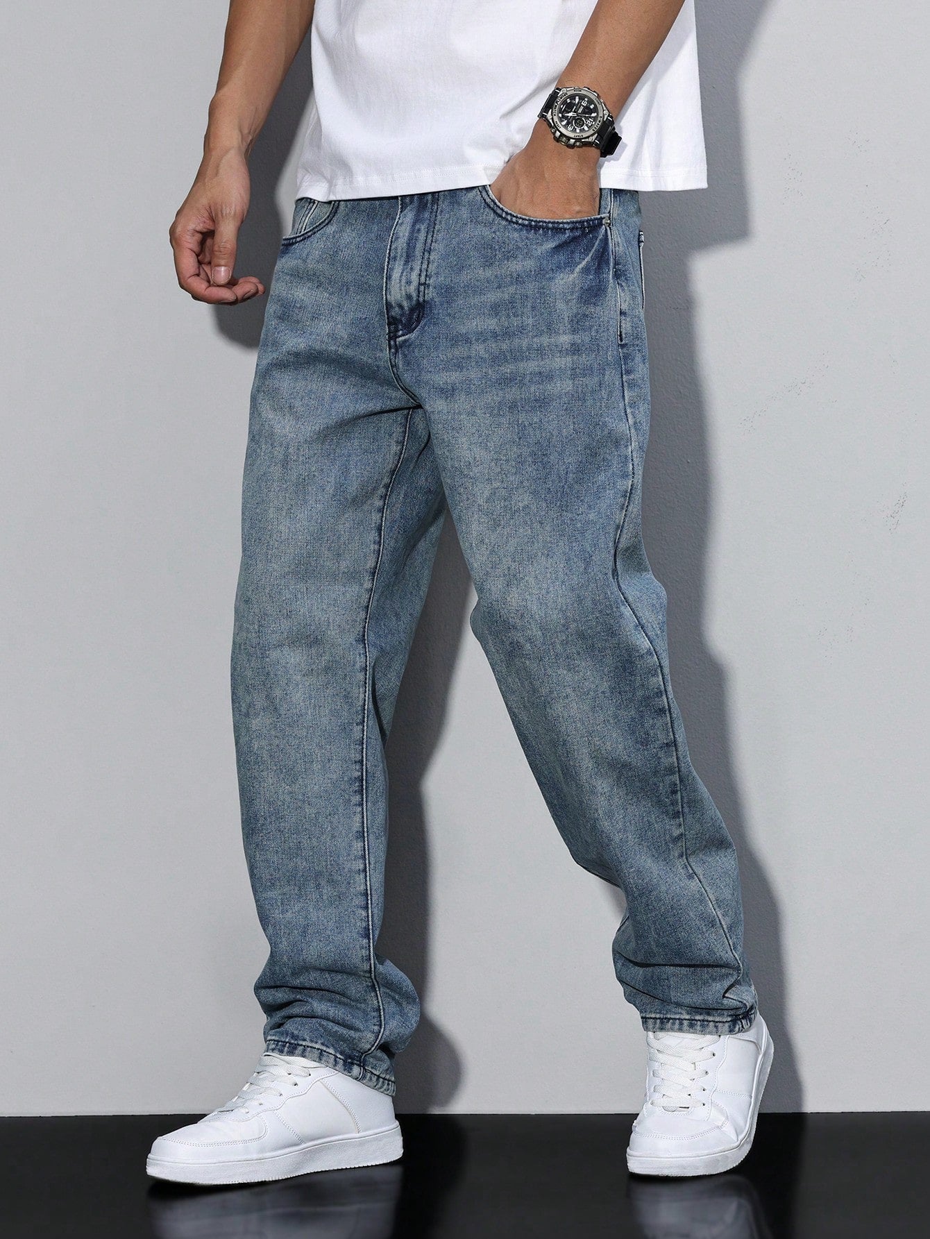 MAVINO | Męskie Oversized Dżinsy