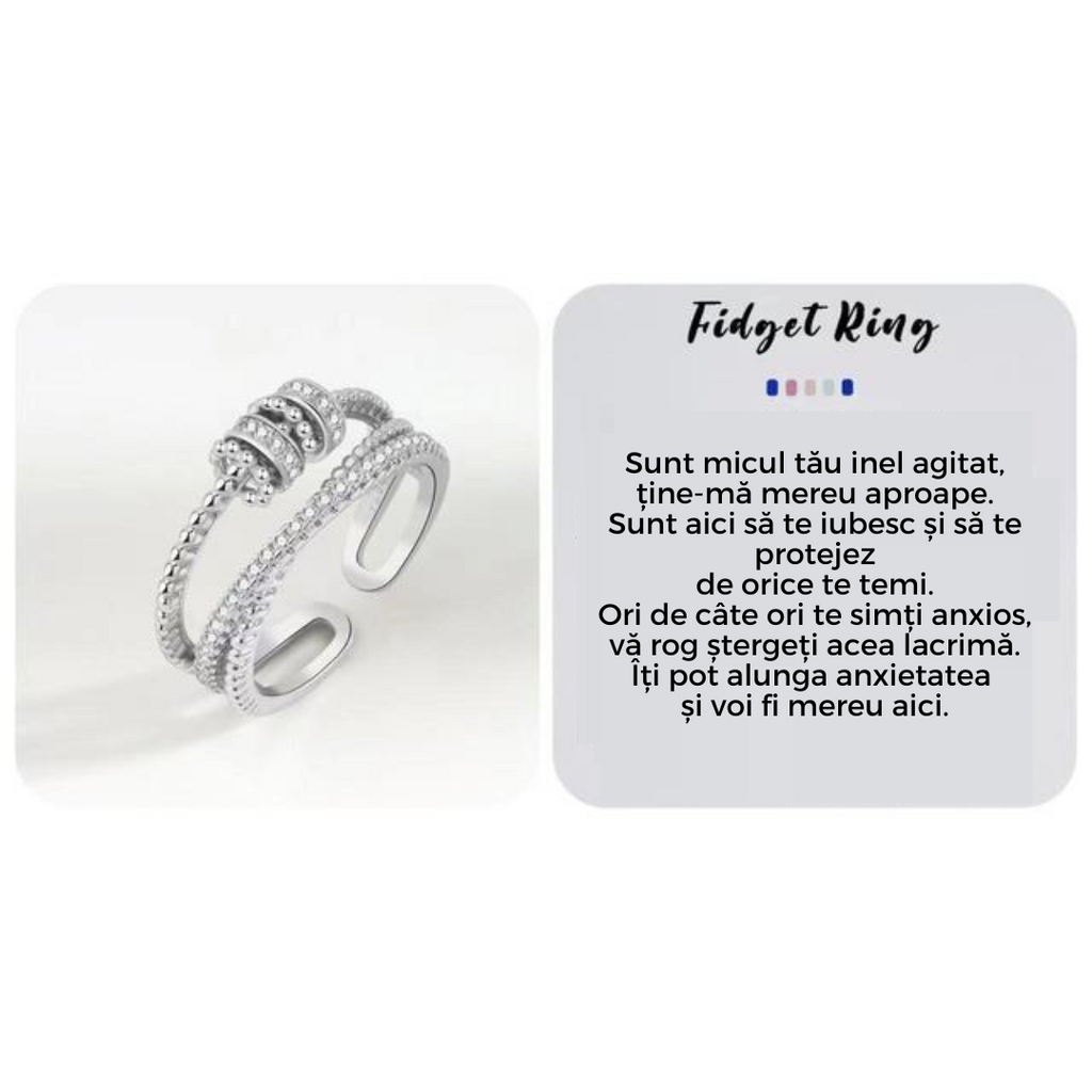 Zirkonium Zappel Ring