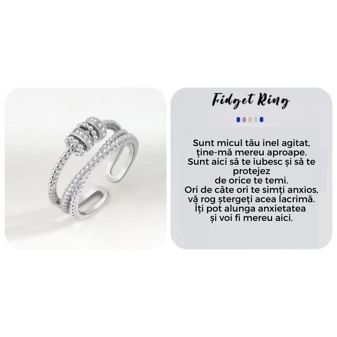 Zirkonium Zappel Ring