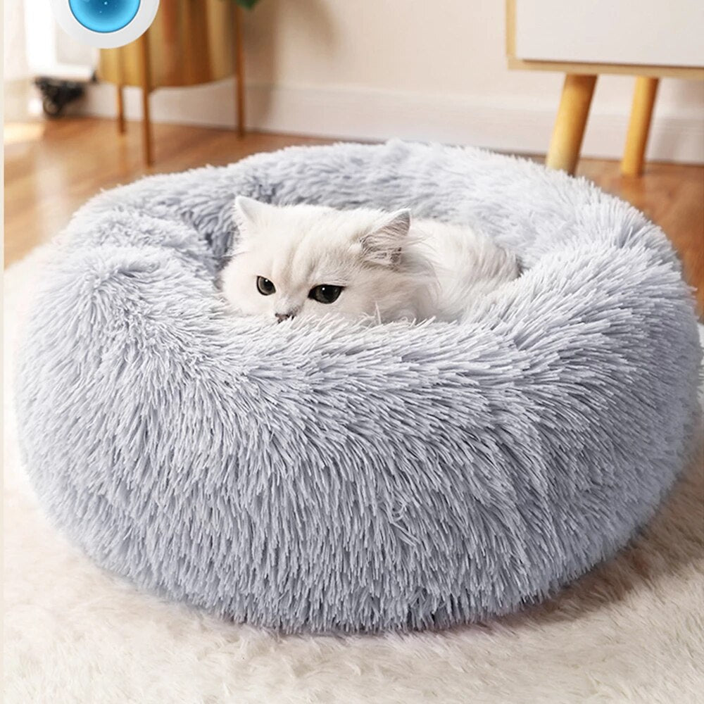 SuperKatBed | Miękkie Pluszowe Legowisko dla Kotów