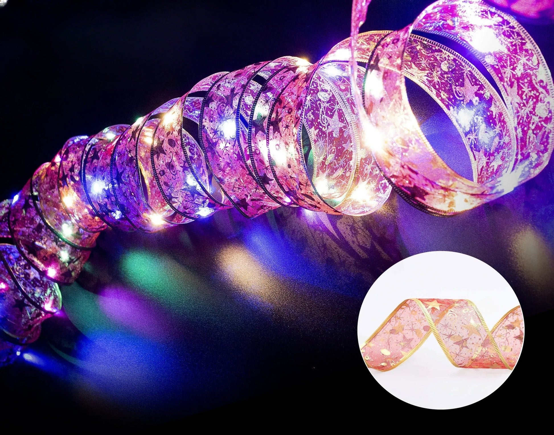 XmasSlinger | Świąteczne Oświetlenie i Wstążki