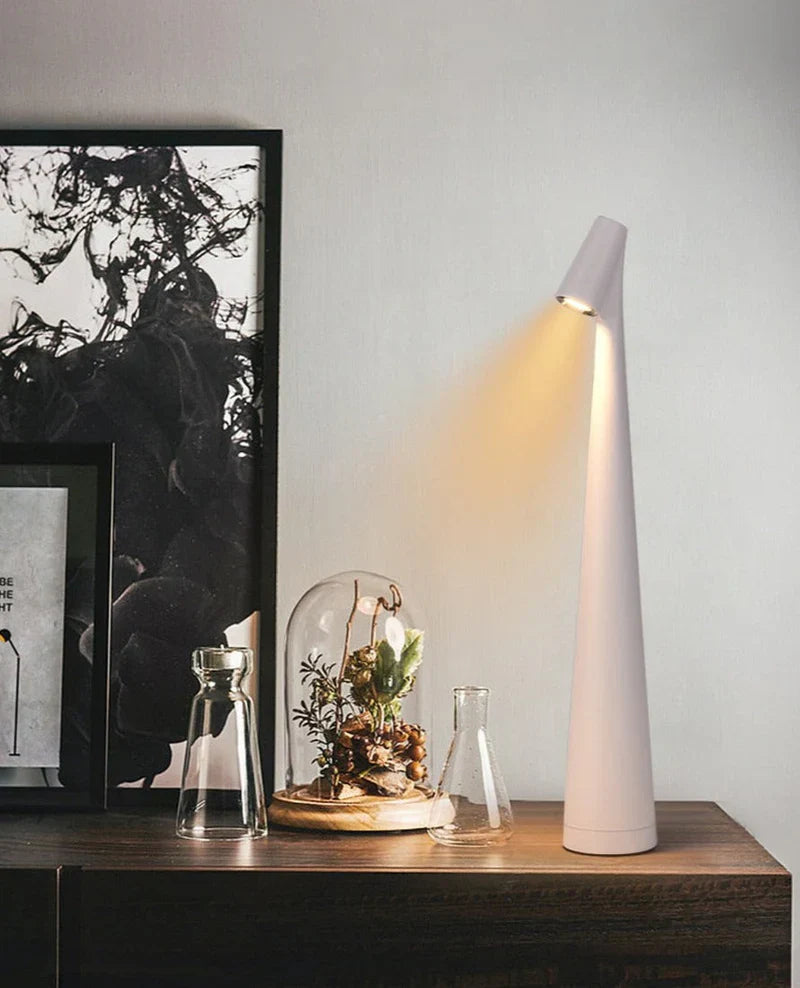 Bezprzewodowa Lampa Stołowa LunaLite w Nastrojowym Stylu