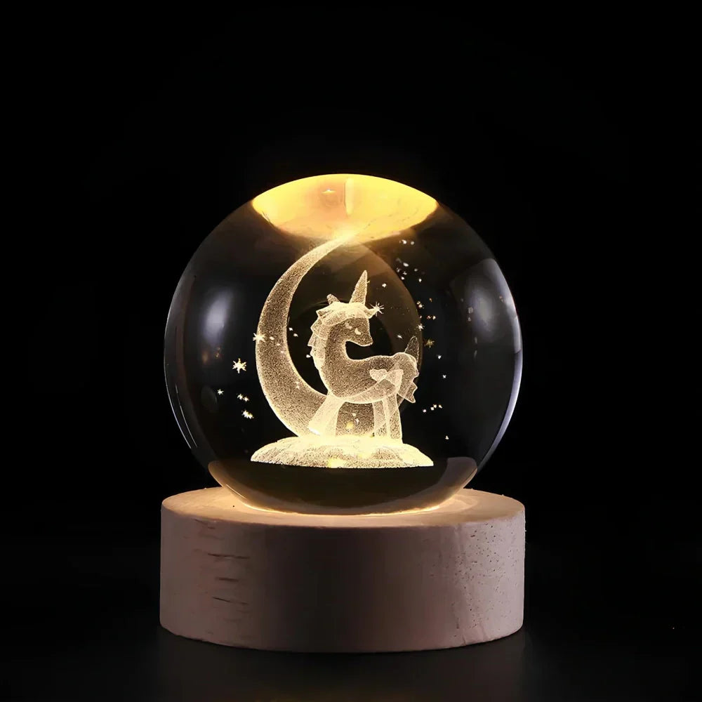3D Podgrzewana Kryształowa Kula - Celestia