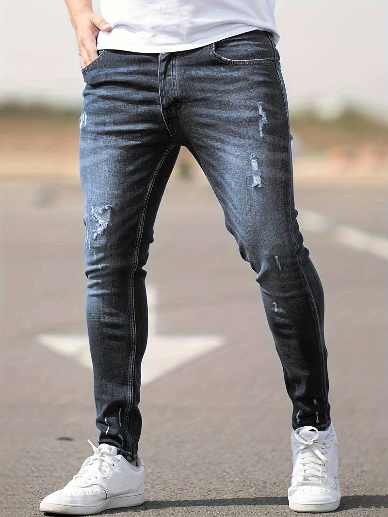 WALOX | Męskie Slim Fit Jeansy