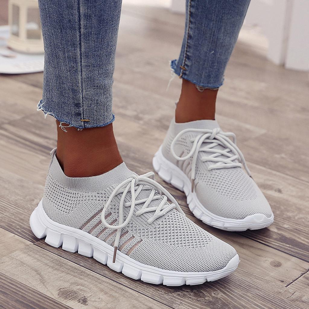 Selina | Komfortowe, przewiewne sneakersy z wysoką cholewką