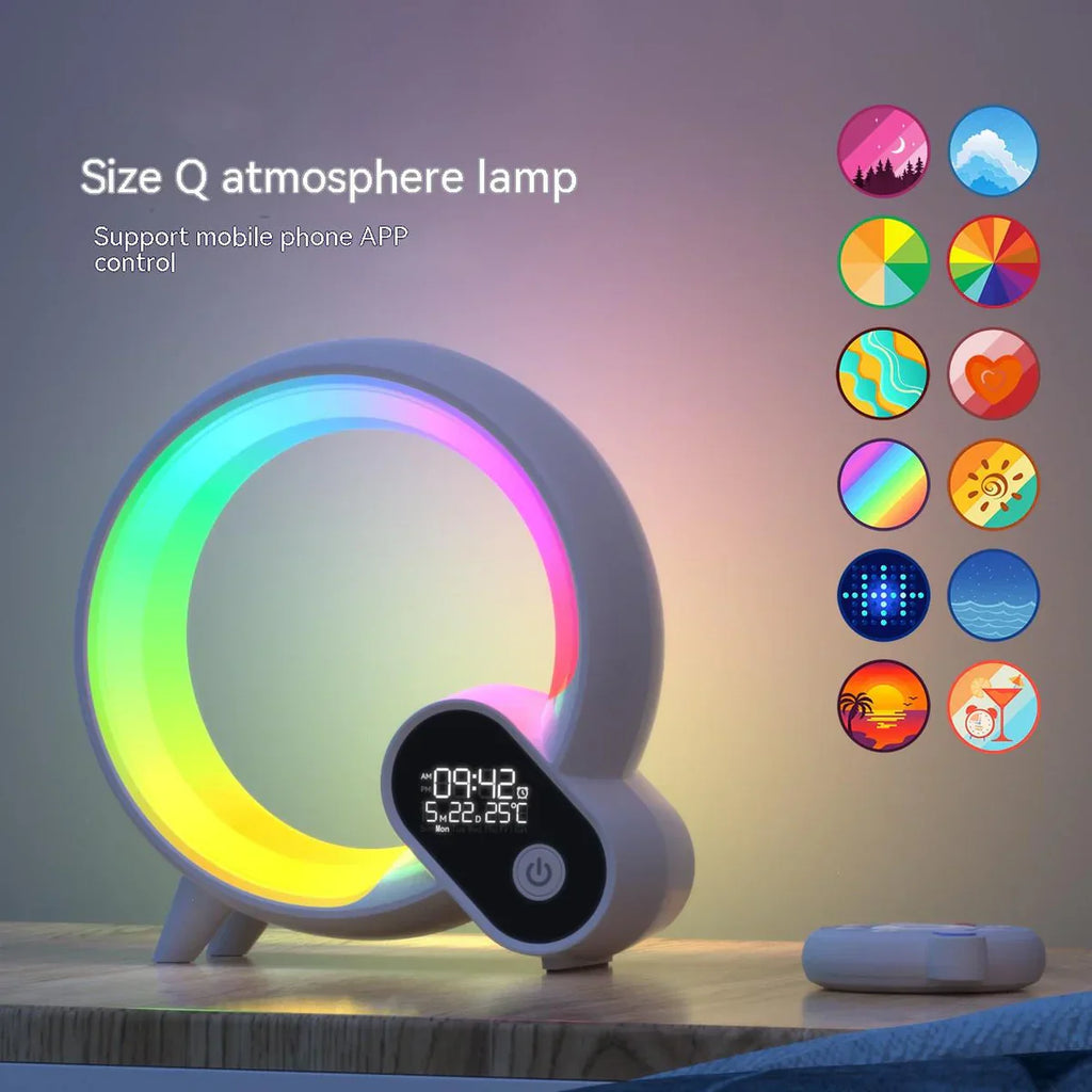 Liora - Inteligentna lampka nocna z białym szumem i kolorową iluminacją