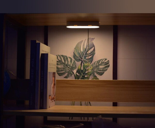 USB-ładowana lampa ścienna z czujnikiem ruchu – BrightSense