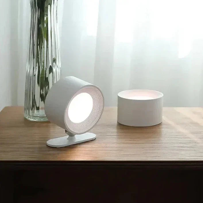 Bezprzewodowa lampa ścienna z funkcją ładowania - LumoFlex