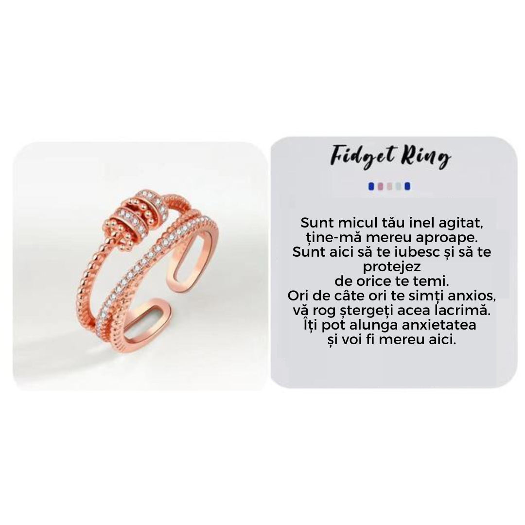 Zirkonium Zappel Ring