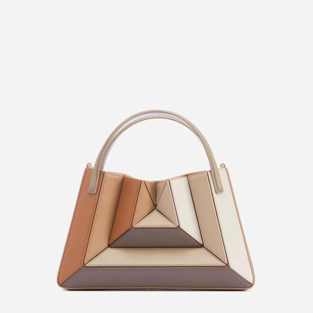Stylowa Torebka z Geometrycznym Motywem - GeoChic