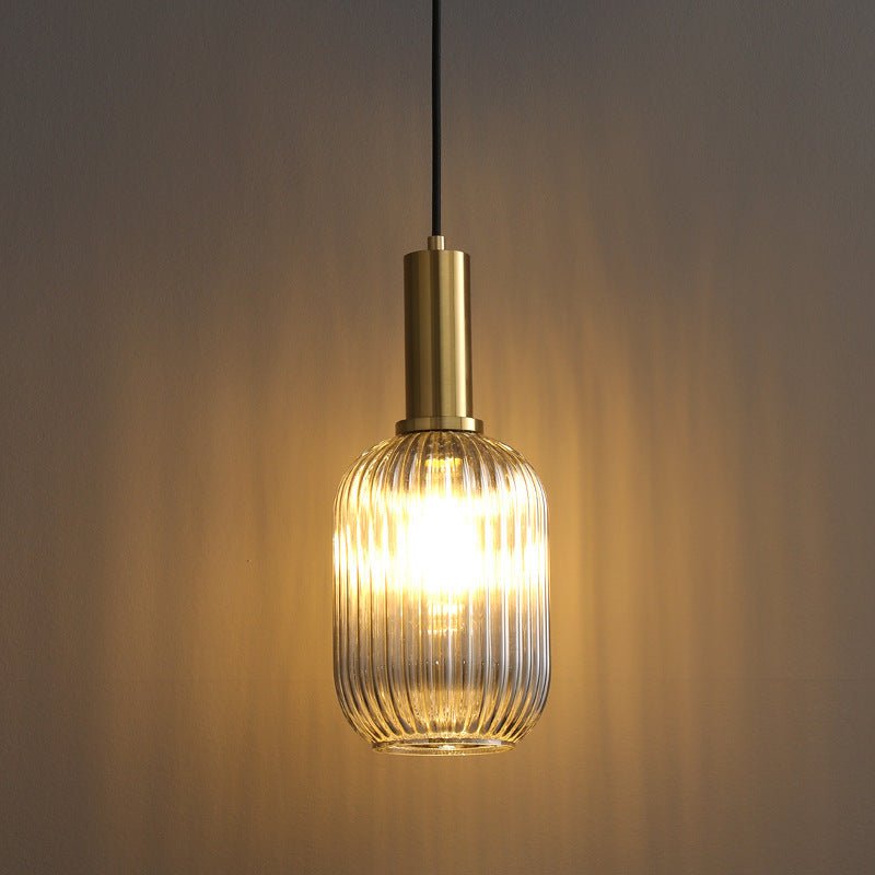 ColorVibe Retro Szklana Wisząca Lampa