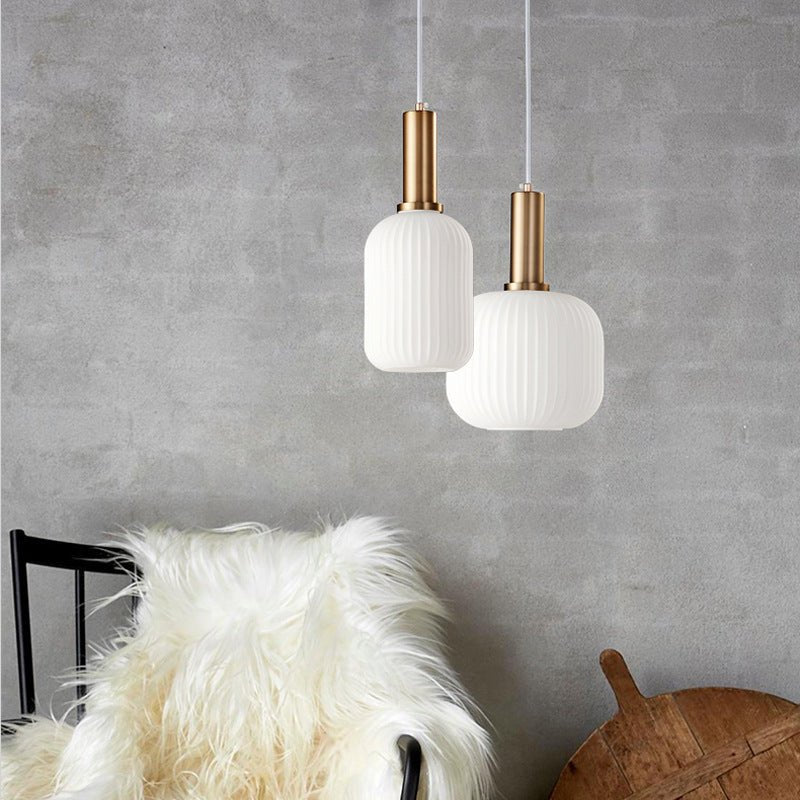 ColorVibe Retro Szklana Wisząca Lampa
