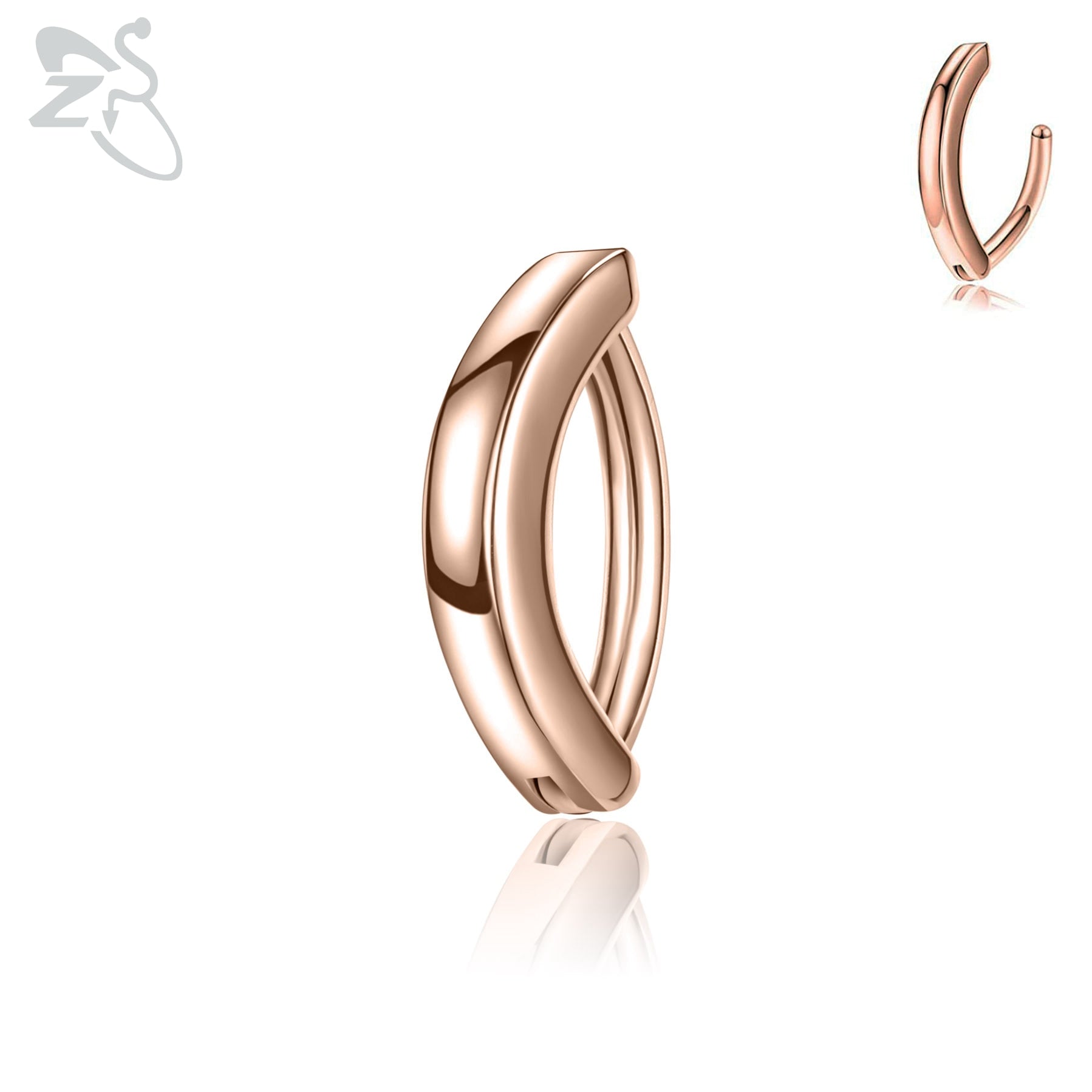 Sommersilber | Srebrny Piercing do Pępka