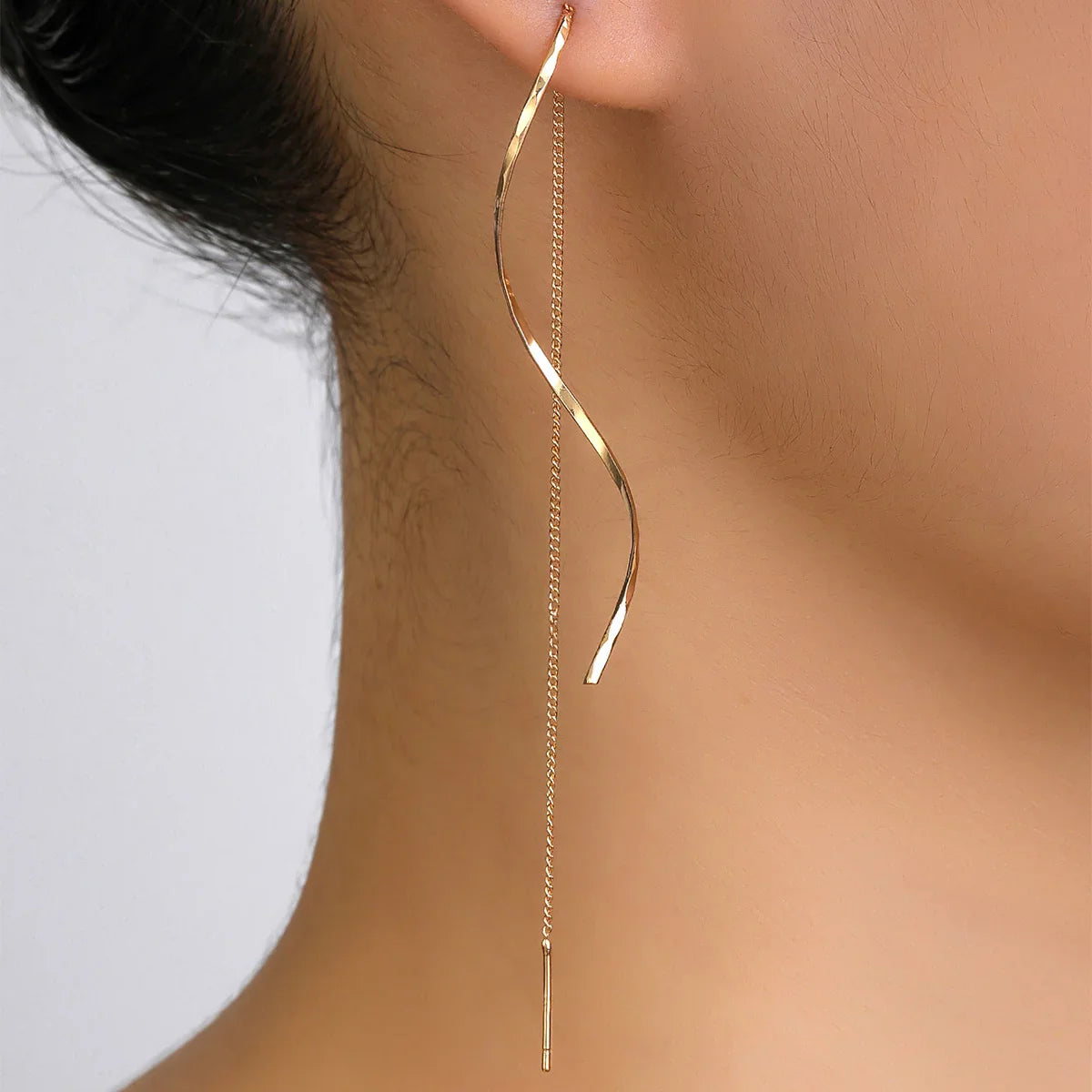 Wellen-Einfelder Earrings