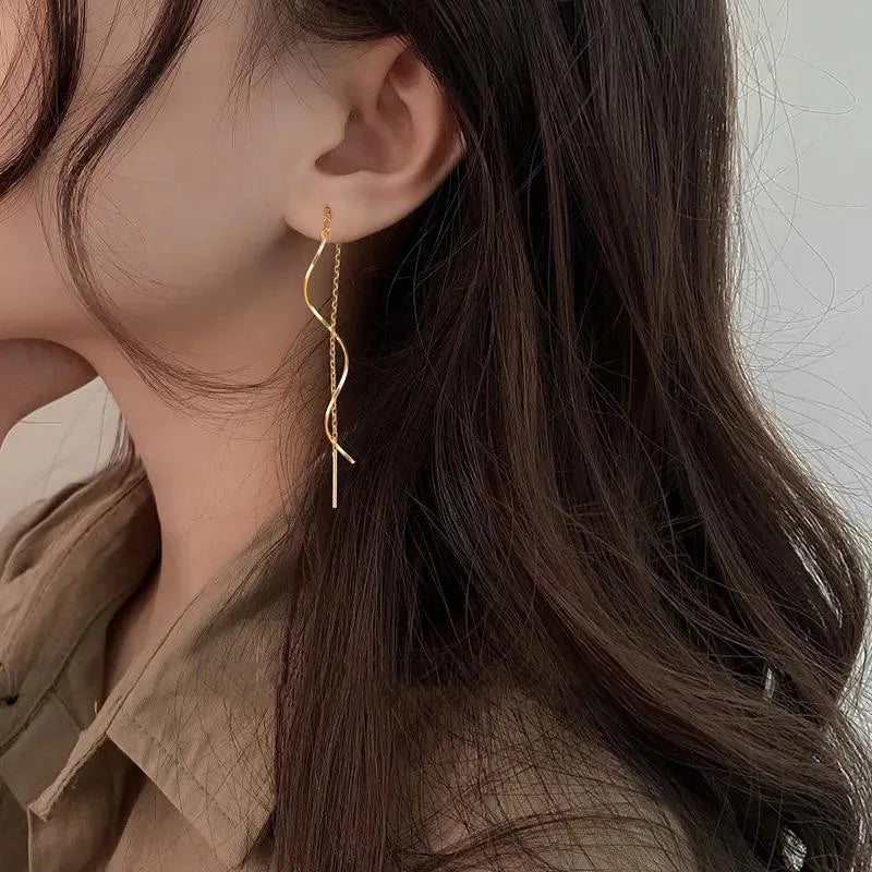 Wellen-Einfelder Earrings