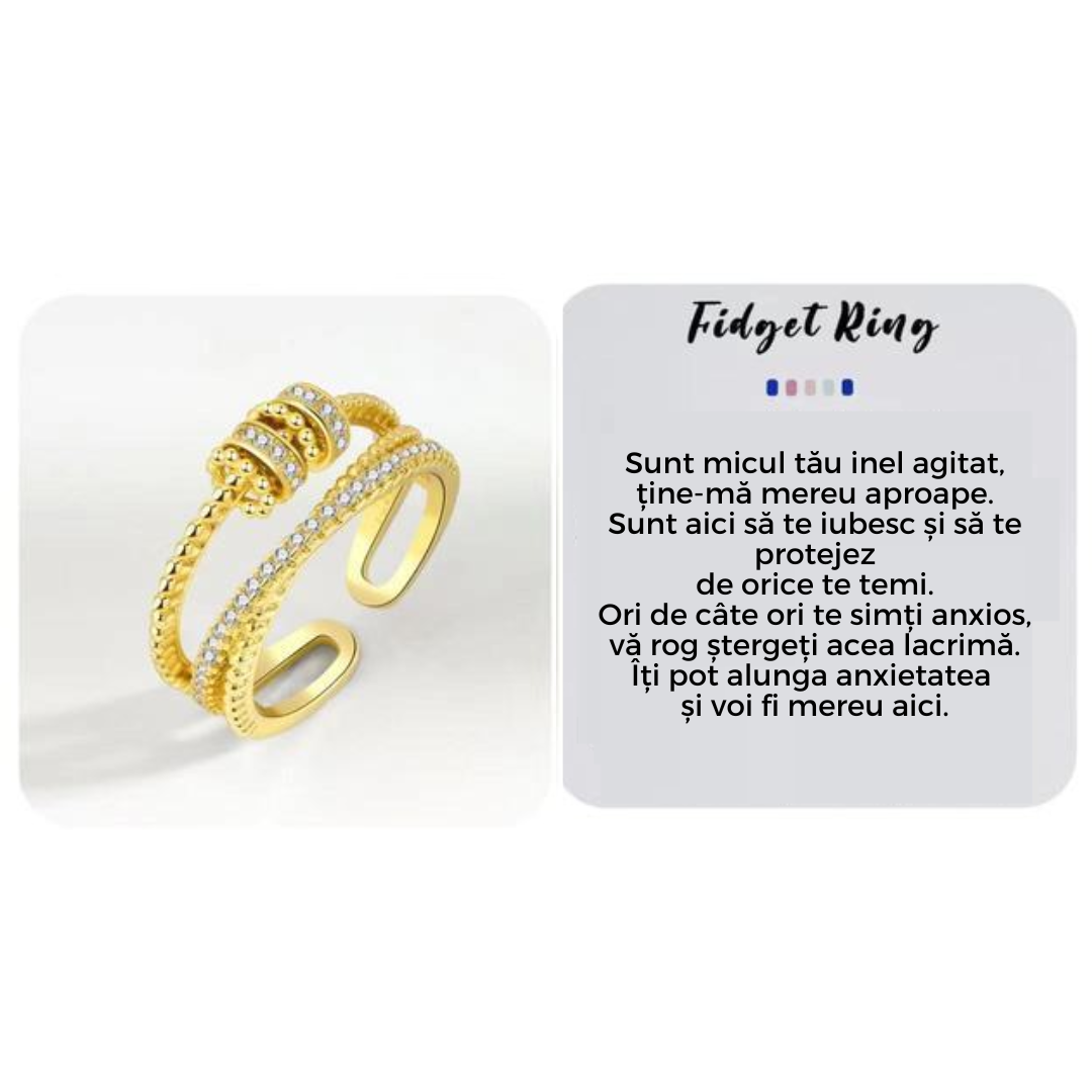 Zirkonium Zappel Ring