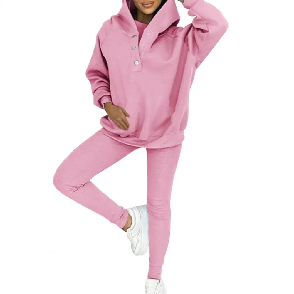 Evi – Damski dwuczęściowy zestaw z kapturem