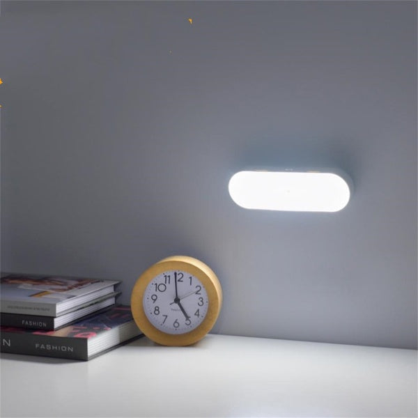 USB-ładowana lampa ścienna z czujnikiem ruchu – BrightSense