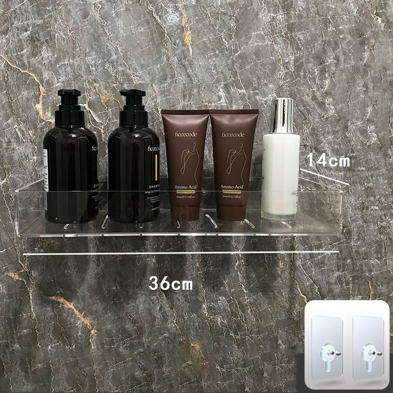 PrismShelf | Kolorowe Akrilowe Półki Wiszące do Przechowywania w Domu i Łazience