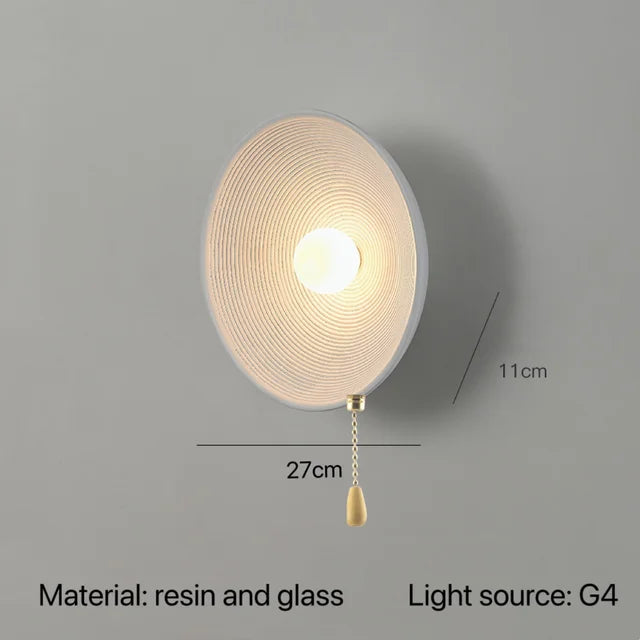 Elegancka Japońska Lampa Ścienna - ZenLight