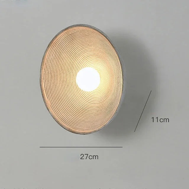 Elegancka Japońska Lampa Ścienna - ZenLight