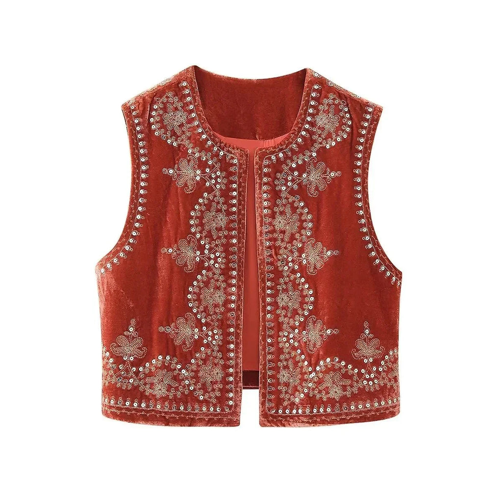 MANDY | Haftowany sweter dla kobiet