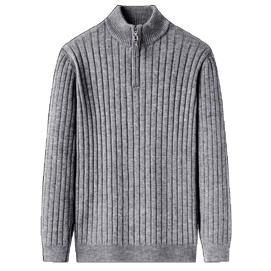 NOA - Stylowa Męska Bluza z Pół-Zipem