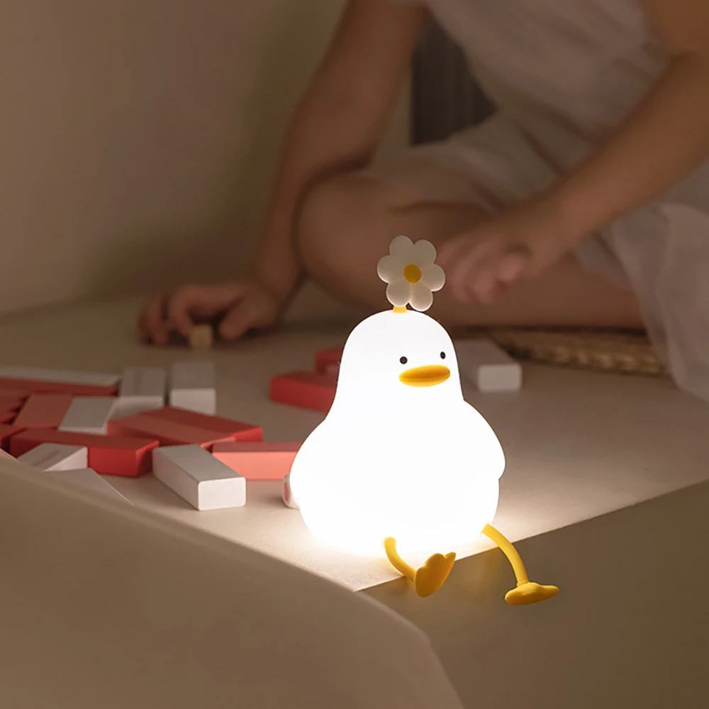 QuackLight - Nocna Lampka w Kształcie Kaczki