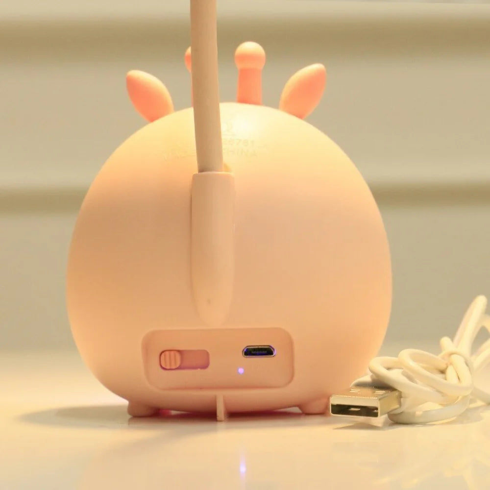BrightBuddy: Lampka do czytania dla dzieci z ochroną oczu i nocnym światłem USB