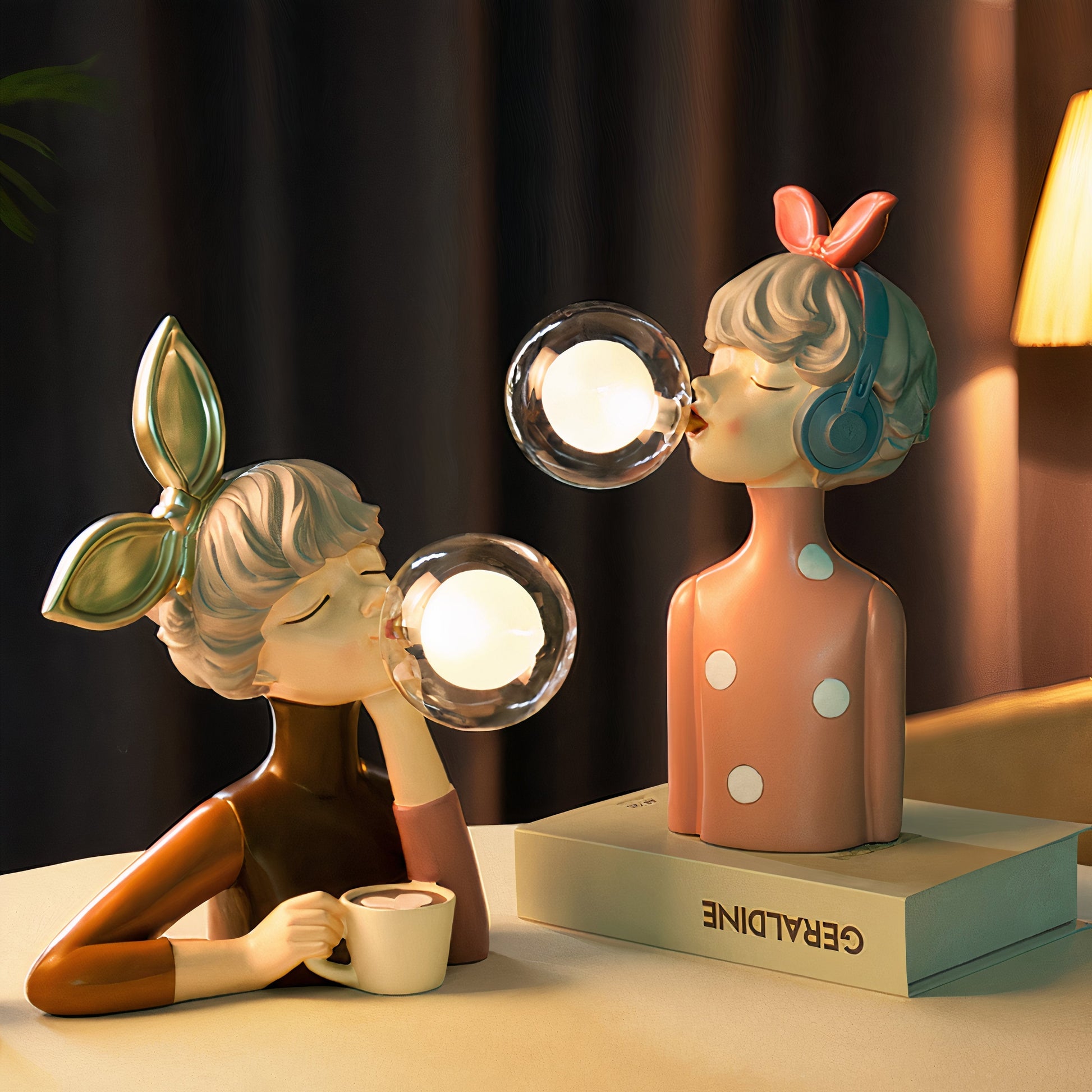 Elegancka Lampa Stołowa do Stylowego Wnętrza - EleganceCraft