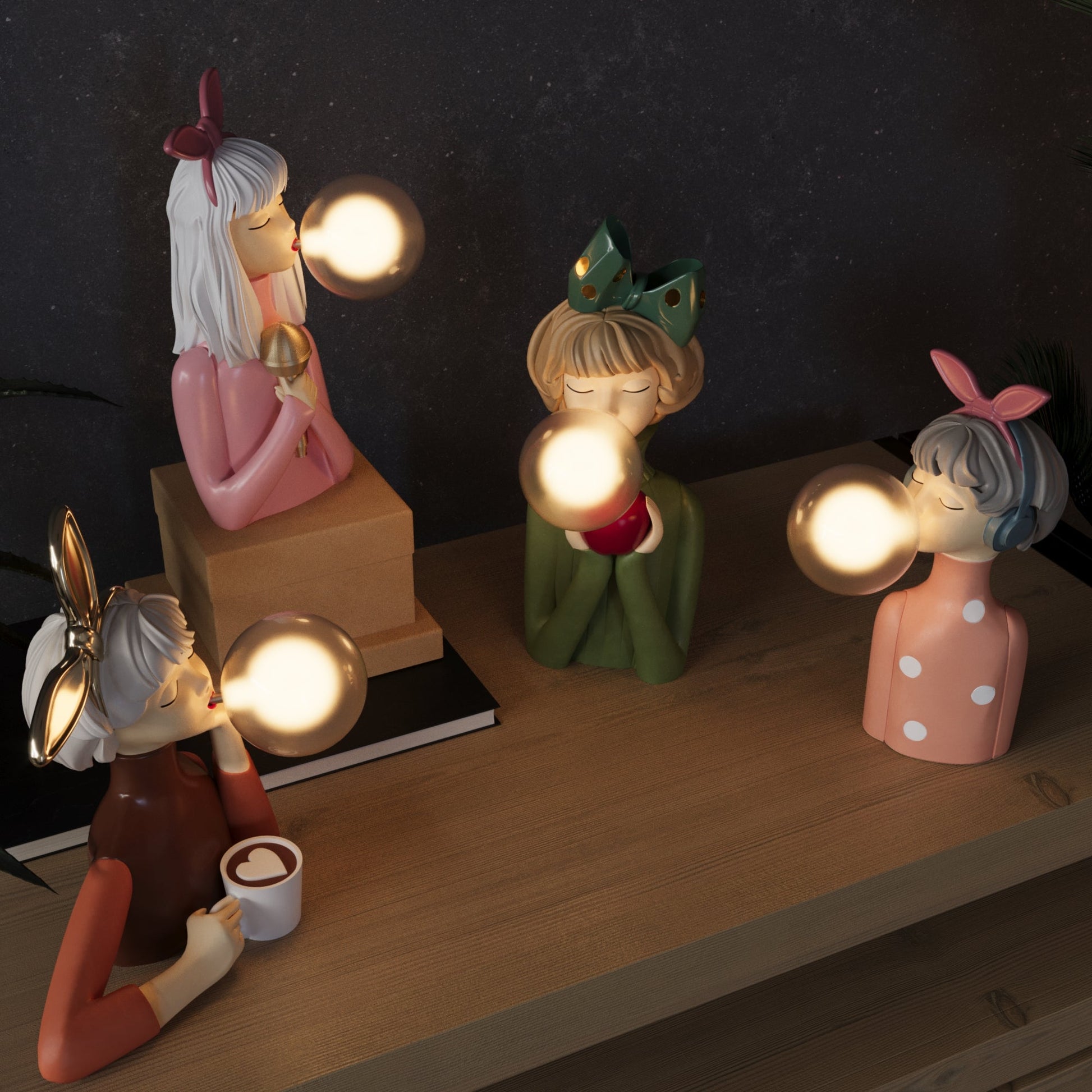Elegancka Lampa Stołowa do Stylowego Wnętrza - EleganceCraft