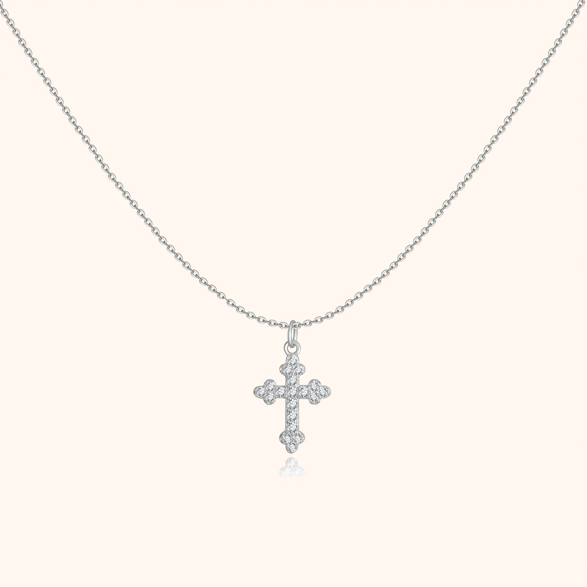 Elegancki naszyjnik z krzyżem – Clémence