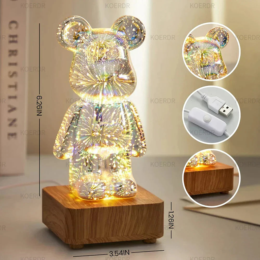 3D Projektor Magicznej Lampy - StarBear