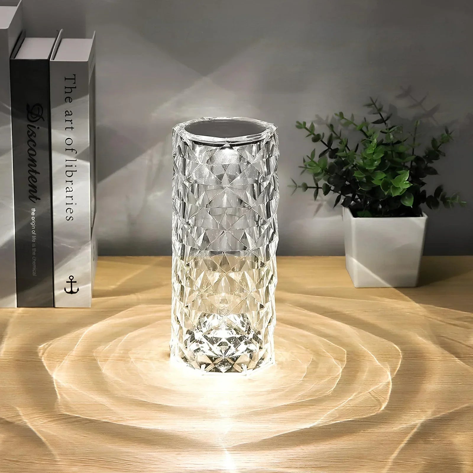 Dotykowa Lampa Stołowa Kristall - Model Aurora