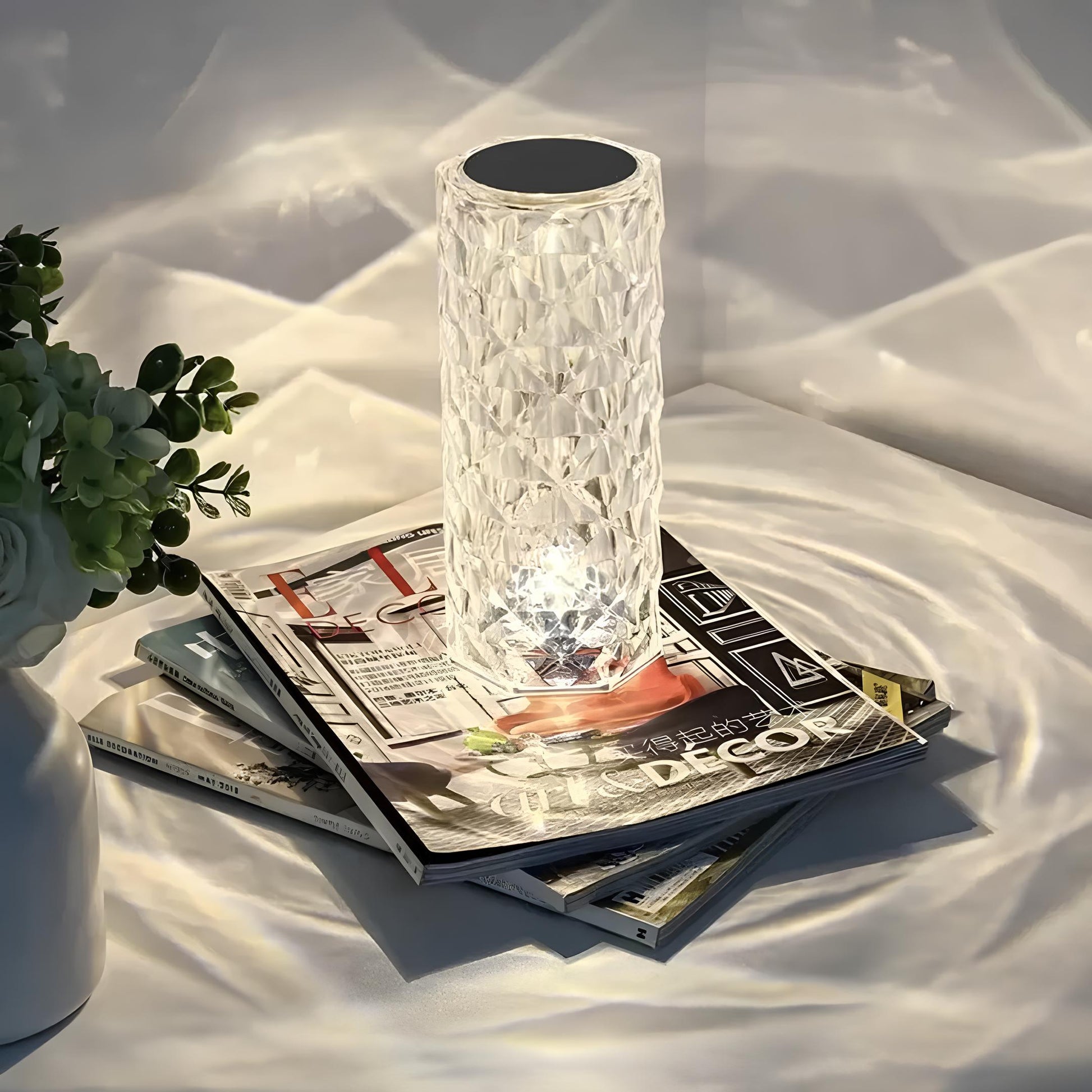 Dotykowa Lampa Stołowa Kristall - Model Aurora