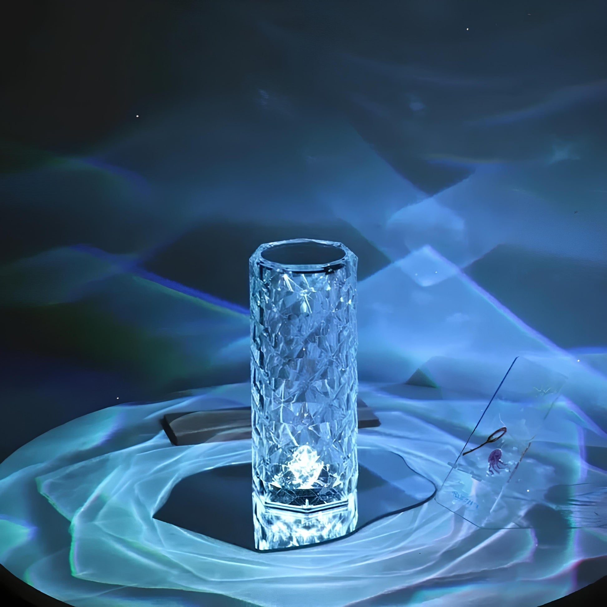 Dotykowa Lampa Stołowa Kristall - Model Aurora