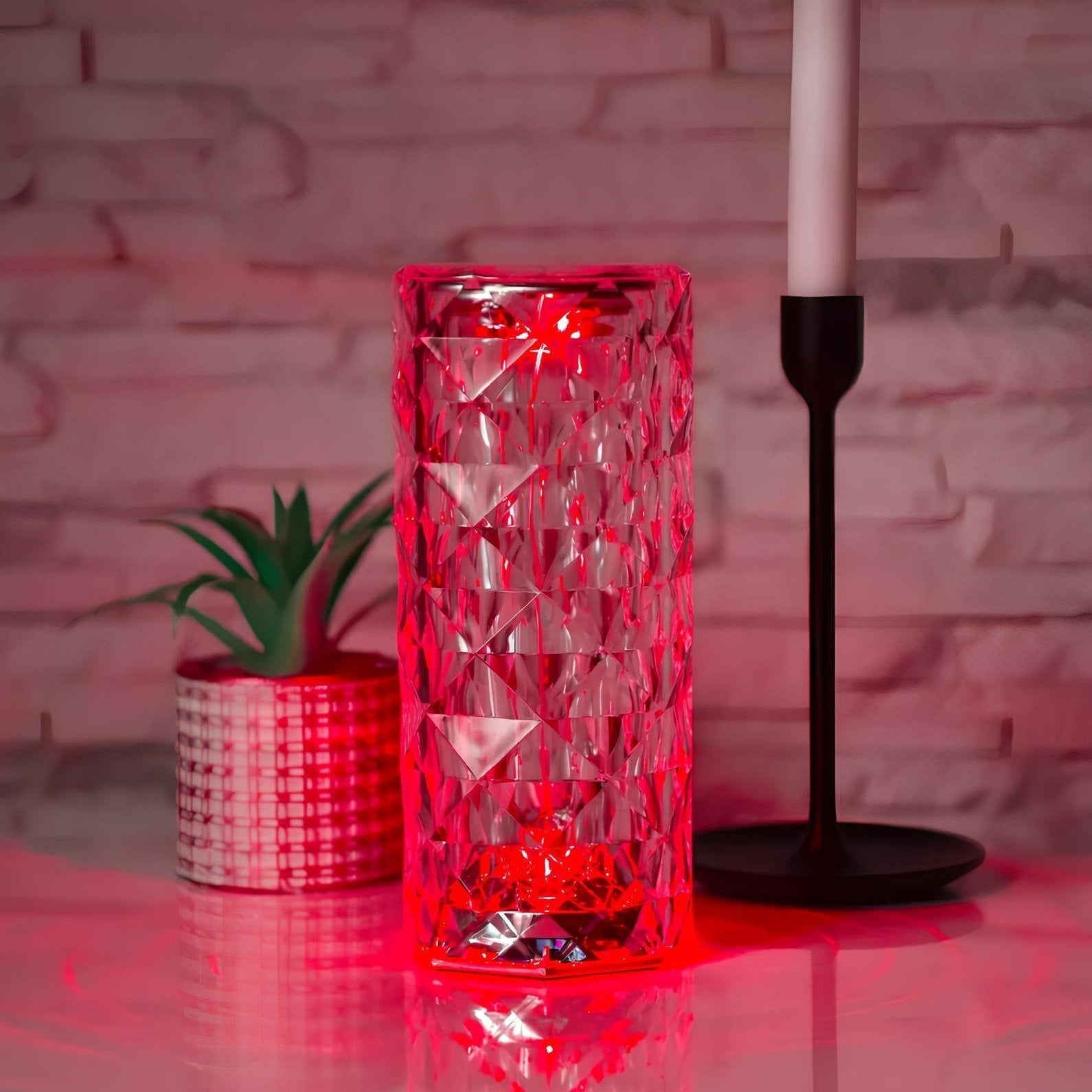 Dotykowa Lampa Stołowa Kristall - Model Aurora