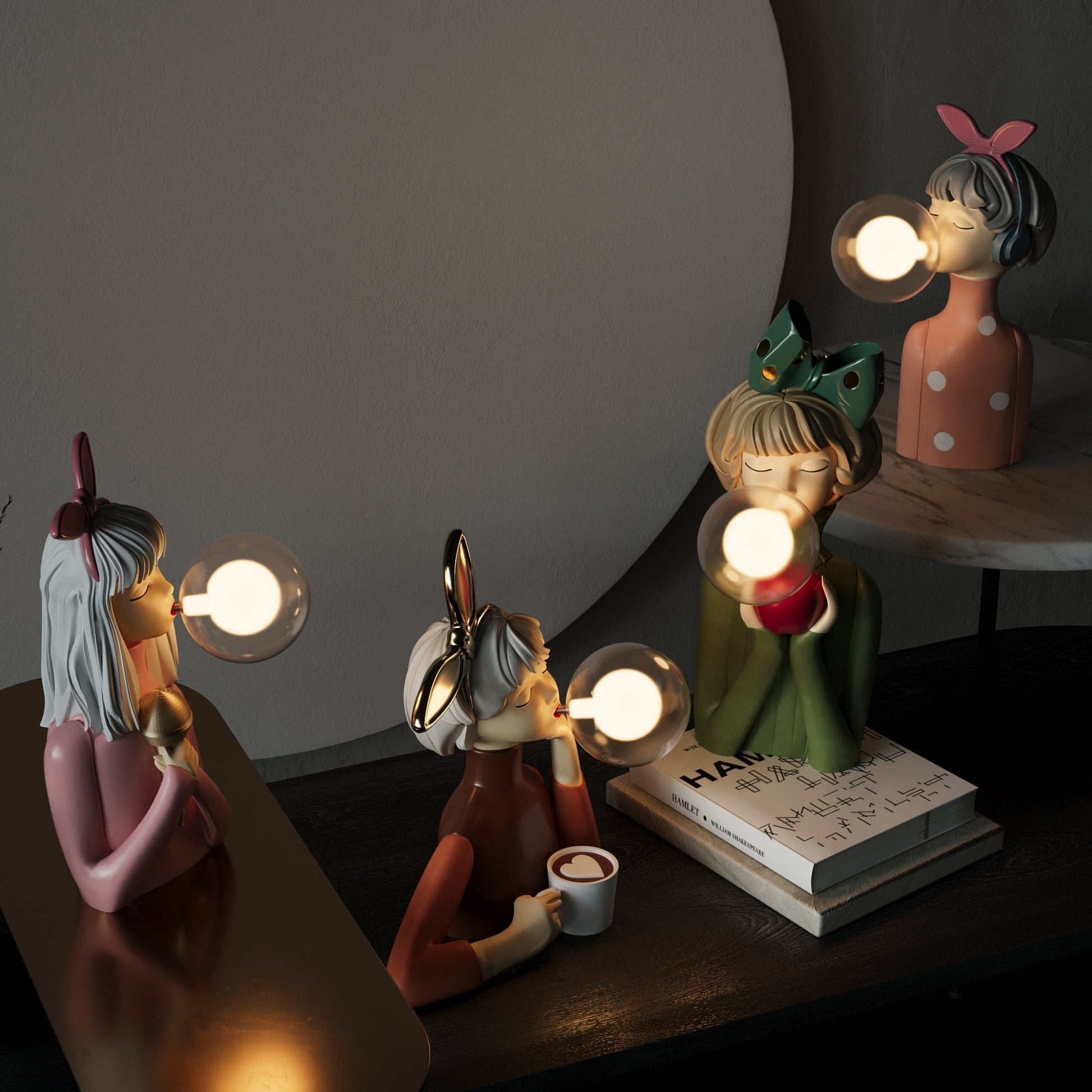 Elegancka Lampa Stołowa do Stylowego Wnętrza - EleganceCraft