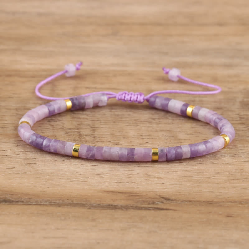 Seraphina Natural Stone Bracelet - 2.4 mm