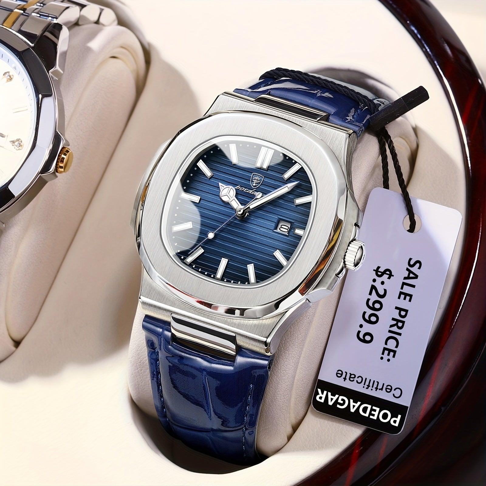 Elegancki męski zegarek - Tempus