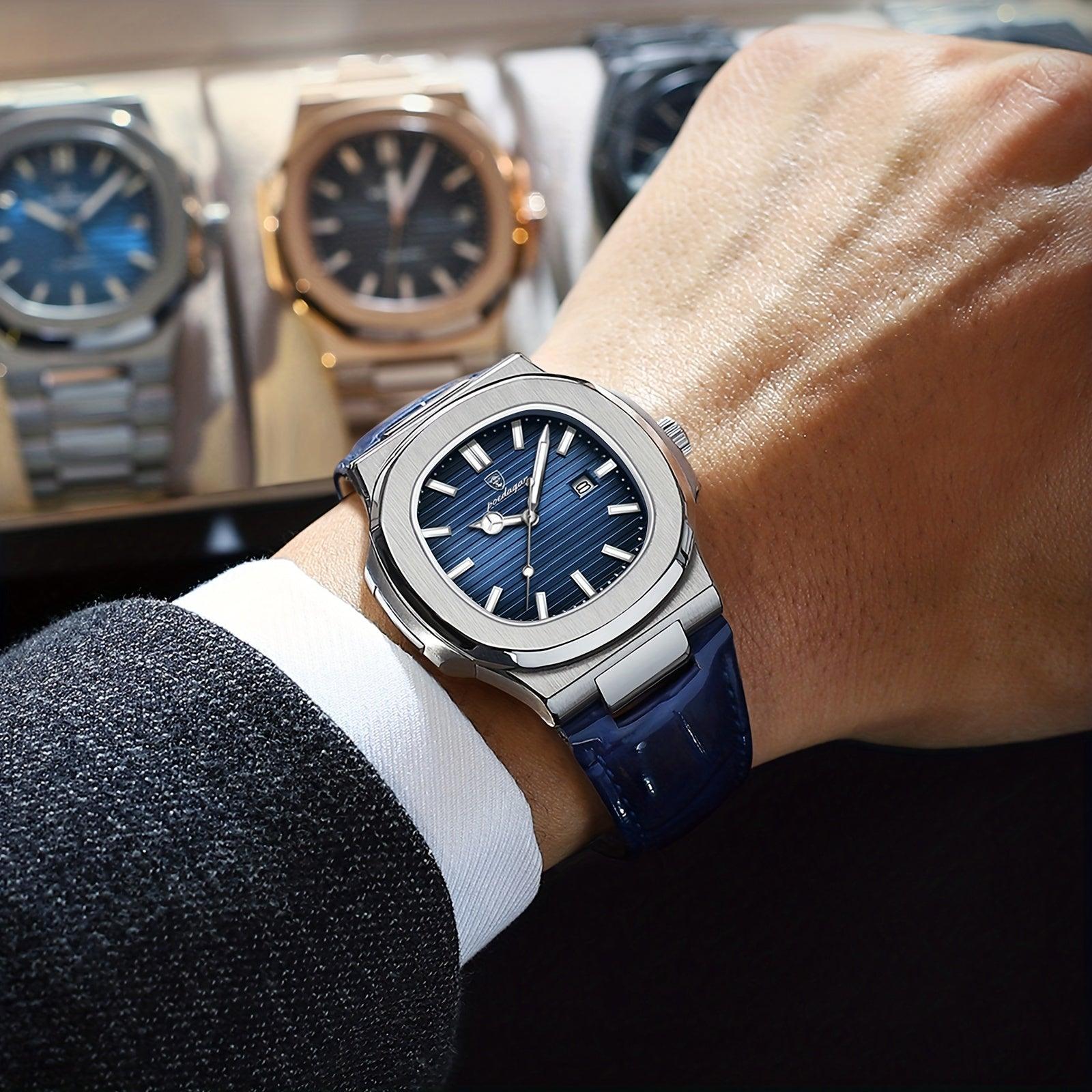 Elegancki męski zegarek - Tempus